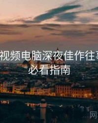 汤不热视频电脑深夜佳作往事回顾，必看指南
