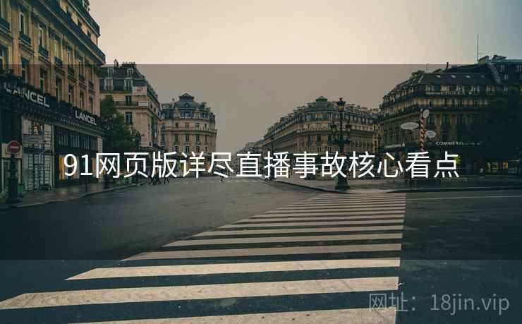 91网页版详尽直播事故核心看点